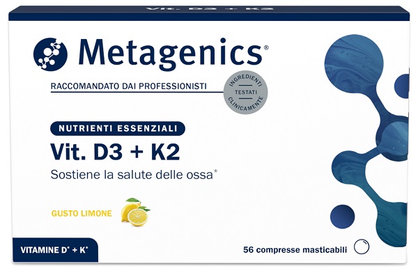 VIT D3+K2 56 COMPRESSE MASTICABILI - Farmacianuova.eu