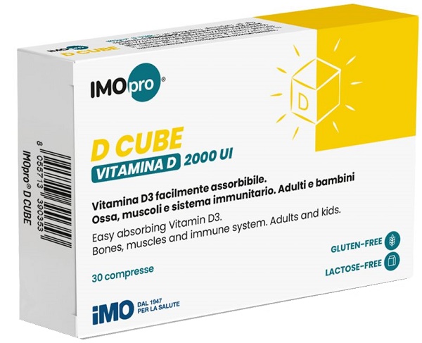 IMOPRO D CUBE 30 COMPRESSE 600 MG - Farmacianuova.eu