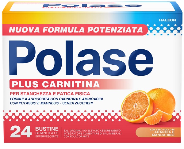 POLASE PLUS CARNITINA 24 BUSTINE GRANULATO EFFERVESCENTE DA 6,8 G - Farmacianuova.eu