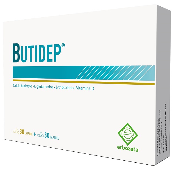 BUTIDEP CAPSULE 30 CAPSULE BIANCHE + 30 CAPSULE AZZURRE - Farmacianuova.eu