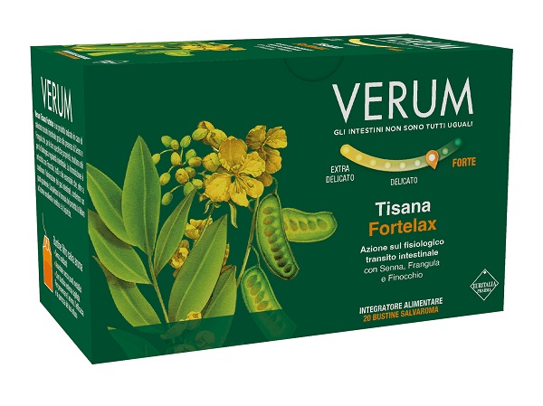 VERUM FORTELAX TISANA 20 FILTRI NEW - Farmacianuova.eu