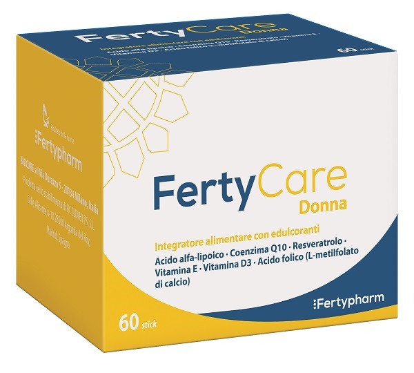 FERTYCARE 60 STICK DA 2 G CON EDULCORANTI SENZA GLUTINE SENZA LATTOSIO SENZA ZUCCHERO - Farmacianuova.eu