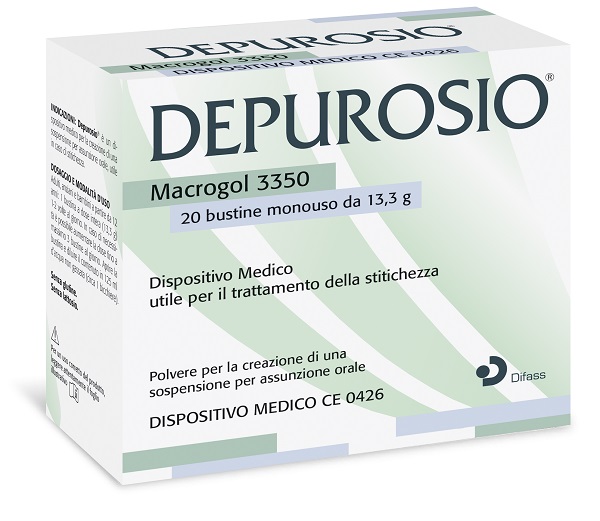 DEPUROSIO 20 BUSTINE DA 13,3 G SENZA GLUTINE SENZA LATTOSIO - Farmacianuova.eu
