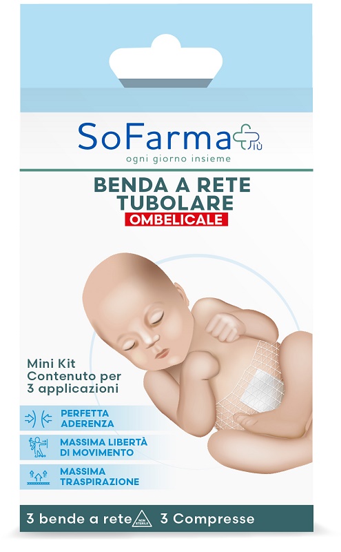 BENDA A RETE TUBOLARE SOFARMAPIU' OMBELICALE 3 METRI TESI - Farmacianuova.eu