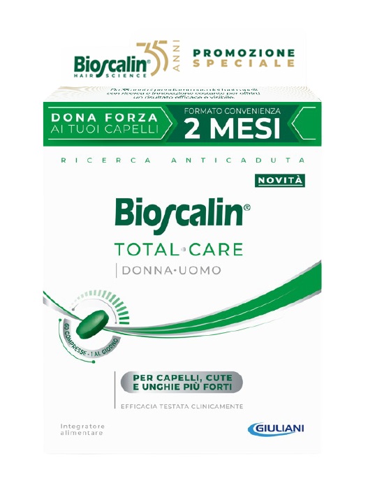 BIOSCALIN TOTAL CARE 60 COMPRESSE PROMO - Farmacianuova.eu