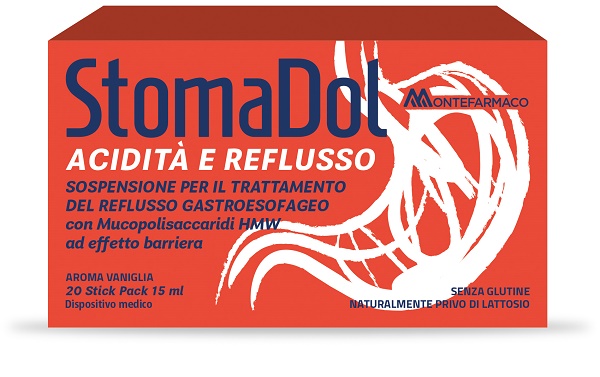STOMADOL ACIDITA' REFLUSSO 20 STICK PACK DA 15 ML - Farmacianuova.eu
