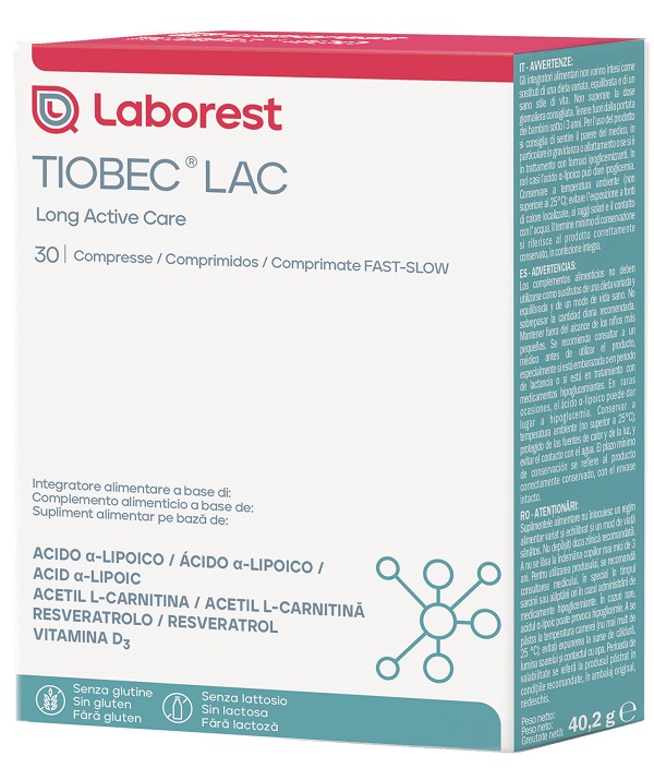 TIOBEC LAC 30 COMPRESSE - Farmacianuova.eu