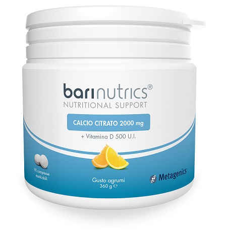BARINUTRICS CALCIO CITRATO ARANCIA LIMONE ITA 90 COMPRESSE - Farmacianuova.eu