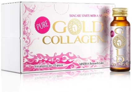 GOLD COLLAGEN PURE TRATTAMENTO MENSILE 30 FLACONI X 50 ML - Farmacianuova.eu