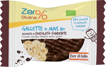 ZER% GLUTINE GALLETTE MAIS RICOPERTE CIOCCOLATO FONDENTE BIO 32 G - Farmacianuova.eu