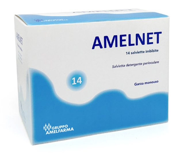 GARZE AMELNET MONOUSO 14 SALVIETTE - Farmacianuova.eu