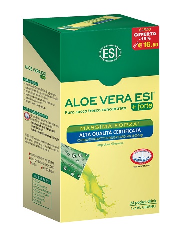 ESI ALOE VERA 24 POCKET DRINK MASSIMA FORZA 24 POCKET 20 ML - Farmacianuova.eu