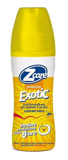 Z CARE PROTECTION EXOTIC VAPO LOZIONE NO GAS INODORE 100 ML - Farmacianuova.eu
