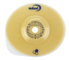 PLACCA PER UROSTOMIA CONVESSA AURUM2 URO DIAMETRO 29 MM FLANGIA 55 MM 5 PEZZI - Farmacianuova.eu