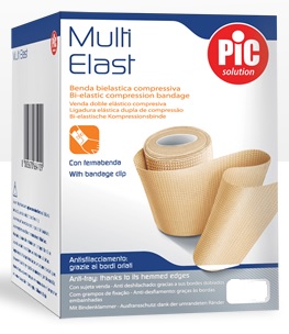 BENDA ELASTICA COMPRESSIVA A LUNGA ESTENSIBILITA' MULTI-ELAST 10 CM X 7 M - Farmacianuova.eu