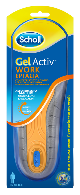 SCHOLL GEL ACTIV WORK UOMO - Farmacianuova.eu