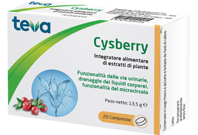CYSBERRY TEVA 20 COMPRESSE - Farmacianuova.eu