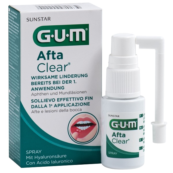 GUM AFTACLEAR SPRAY 15 ML - Farmacianuova.eu
