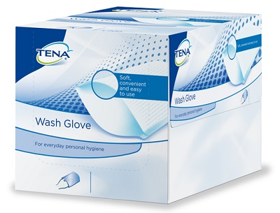 GUANTO PER IGIENE TENA WASH 50 PEZZI - Farmacianuova.eu