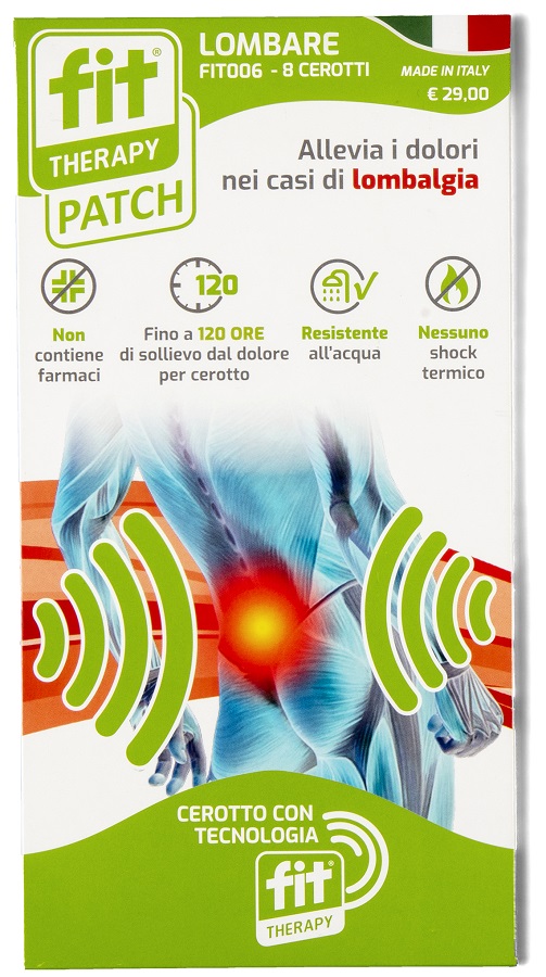 CEROTTO FIT THERAPY LOMBARE 8 PEZZI - Farmacianuova.eu