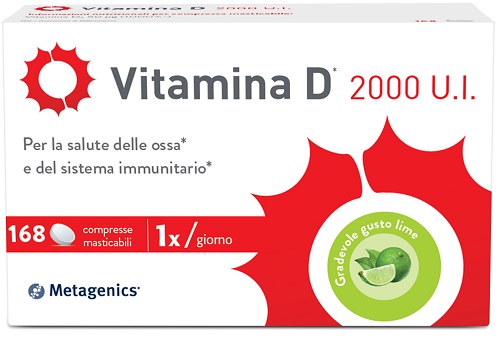 VITAMINA D 2000 UI 168 COMPRESSE MASTICABILI - Farmacianuova.eu