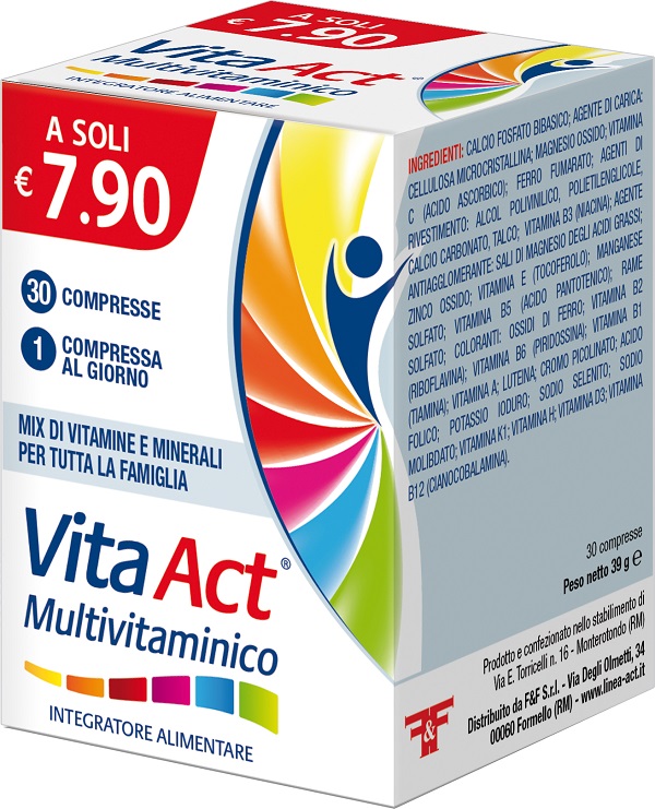 MULTIVITAMINICO ACT 30 COMPRESSE - Farmacianuova.eu