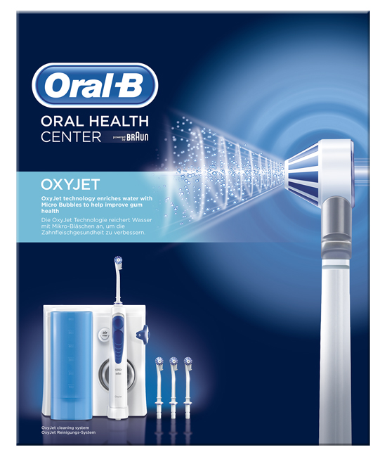 ORAL-B ORAL HEALTH CENTER IDROPULSORE OXYJET MD20 - Farmacianuova.eu