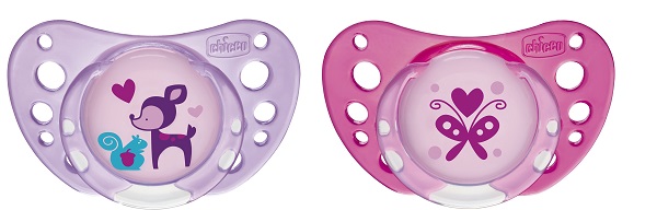 CHICCO SUCCHIETTO AIR GIRL IN CAUCCIU' 6-16 MESI 2 PEZZI - Farmacianuova.eu