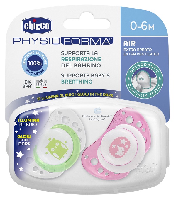 CH SUCCH AIR LUM SIL 0-6 2PZ - Farmacianuova.eu