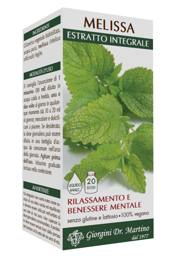 MELISSA ESTRATTO INTEGRALE 200 ML - Farmacianuova.eu