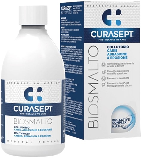 CURASEPT BIOSMALTO COLLUTORIO CARIE ABRASIONE&EROSIONE 300 ML - Farmacianuova.eu