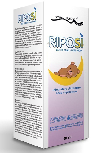 RIPOSI' NOTTE GOCCE ORALI 20 ML - Farmacianuova.eu