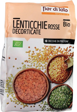 LENTICCHIE PICCOLE ROSSE DECORTICATE BIO 400 G - Farmacianuova.eu
