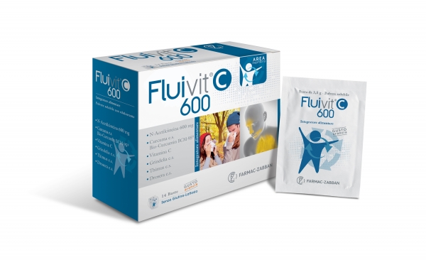 FLUIVIT C 600 14 BUSTINE - Farmacianuova.eu