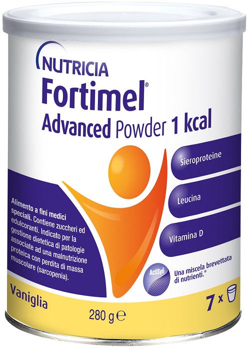 NUTRICIA FORTIMEL ADVANCED POWDER 1 KCAL VANIGLIA 280 G - Farmacianuova.eu
