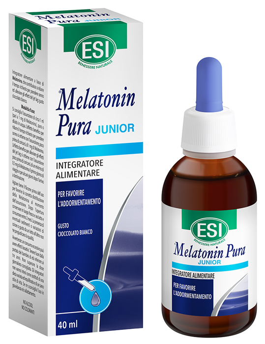 ESI MELATONIN PURA JUNIOR GOCCE 40 ML - Farmacianuova.eu
