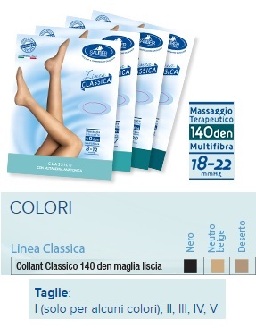 SAUBER COLLANT 140 DENARI MAGLIA LISCIA NERO 1 LINEA CLASSICA - Farmacianuova.eu