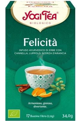 YOGI TEA FELICITA' 34 G - Farmacianuova.eu