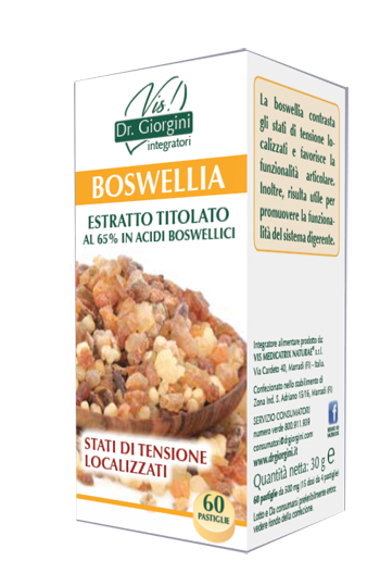 BOSWELLIA ESTRATTO TITOLATO 60 PASTIGLIE - Farmacianuova.eu
