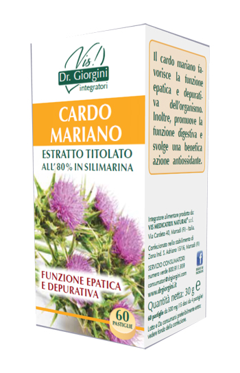 CARDO MARIANO ESTRATTO TITOLATO 60 PASTIGLIE - Farmacianuova.eu