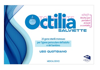 OCTILIA SALVIETTE PERIOCULARI 20 GARZE - Farmacianuova.eu