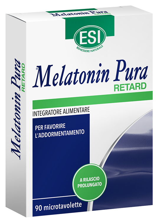 ESI MELATONIN PURA RETARD 90 MICROTAVOLETTE - Farmacianuova.eu