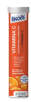 ERGOVIS VIT C 1000MG 20 COMPRESSE EFFERVESCENTI - Farmacianuova.eu