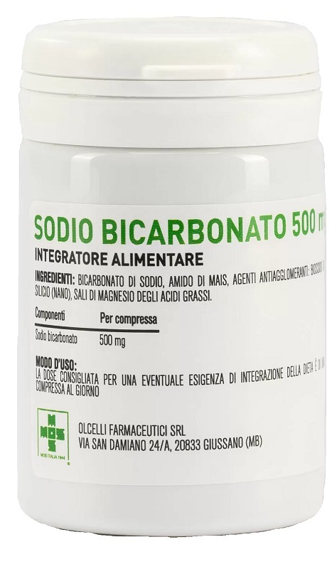 SODIO BICARBONATO 500 MG 100 COMPRESSE - Farmacianuova.eu