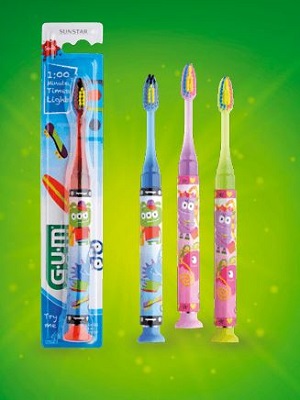 GUM LIGHT UP SPAZZOLINO  7-9 ANNI - Farmacianuova.eu
