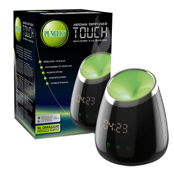PUMILIO AROMA DIFFUSER TOUCH A ULTRASUONI - Farmacianuova.eu