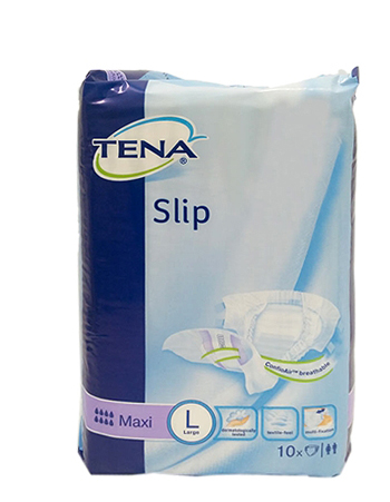 PANNOLONE PER INCONTINENZA A MUTANDINA TENA SLIP MAXI L 10 PEZZI - Farmacianuova.eu