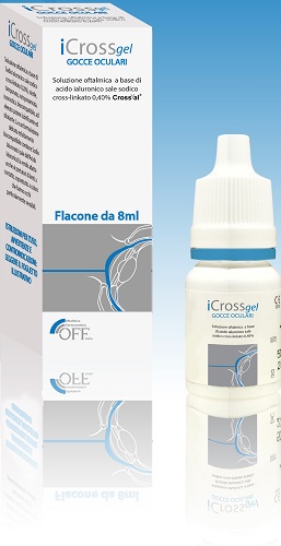 ICROSS GEL GOCCE OCULARI ACIDO IALURONICO CROSS-LINKATO 0,4% 8 ML - Farmacianuova.eu