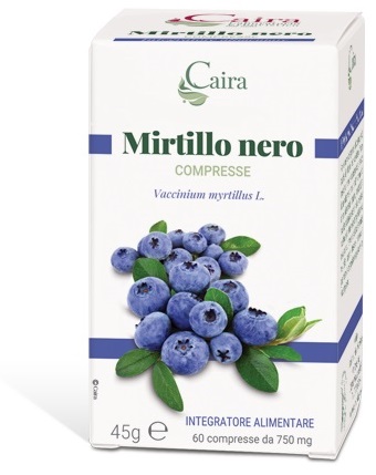 CAIRA MIRTILLO NERO 60 COMPRESSE - Farmacianuova.eu