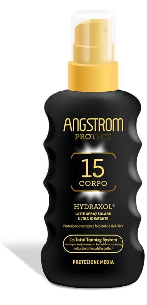 ANGSTROM PROTECT HYDRAXOL LATTE SPRAY SOLARE PROTEZIONE 15 175 ML - Farmacianuova.eu